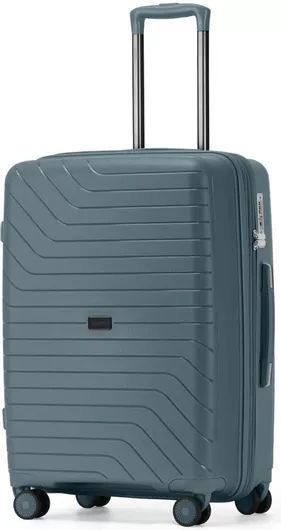 Βαλίτσα Μεσαία Nautica 2927 Σκληρή 65x43x30cm Γκρι