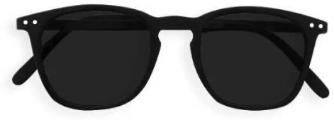 Γυαλιά Ηλίου Unisex Izipizi #E Black Grey Lenses Standard 46Mm με Κοκκάλινο Σκελετό Μαύρο