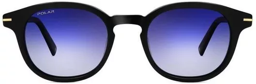 Γυαλιά Ηλίου Unisex Polar Gold 123 77 με Κοκκάλινο Σκελετό Μαύρο