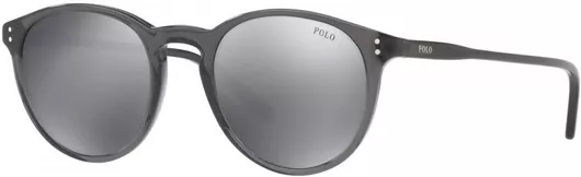 Γυαλιά Ηλίου Unisex Polo Ralph Lauren Ph 4110 55366G 50 Mirrored Standard με Κοκκάλινο Σκελετό Μαύρο