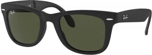 Γυαλιά Ηλίου Unisex Ray-Ban Folding Wayfarer Rb 4105 601S 50 Standard με Κοκκάλινο Σκελετό Μαύρο