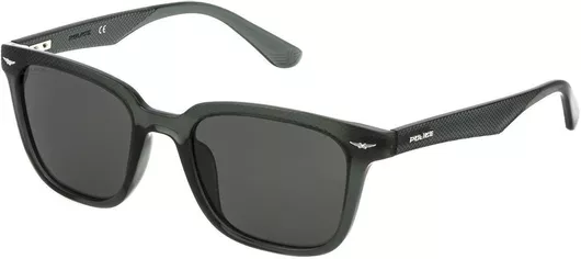 Γυαλιά Ηλίου Ανδρικά Police Ple 01 W05P με Κοκκάλινο Σκελετό Γκρι/Πράσινο