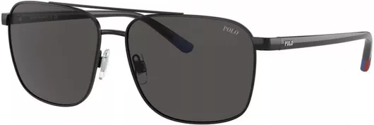 Γυαλιά Ηλίου Ανδρικά Polo Ralph Lauren Ph 3137 900387 57 με Κοκκάλινο Σκελετό Μαύρο