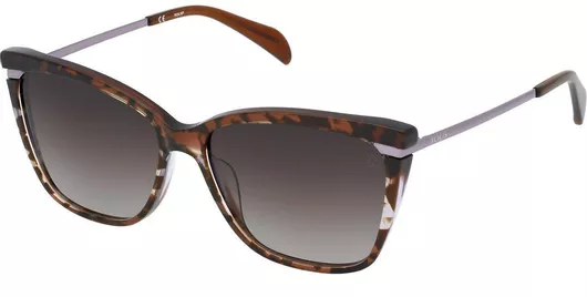 Γυαλιά Ηλίου Γυναικεία Tous Toa 93 Ap9 57 με Κοκκάλινο Σκελετό Καφέ