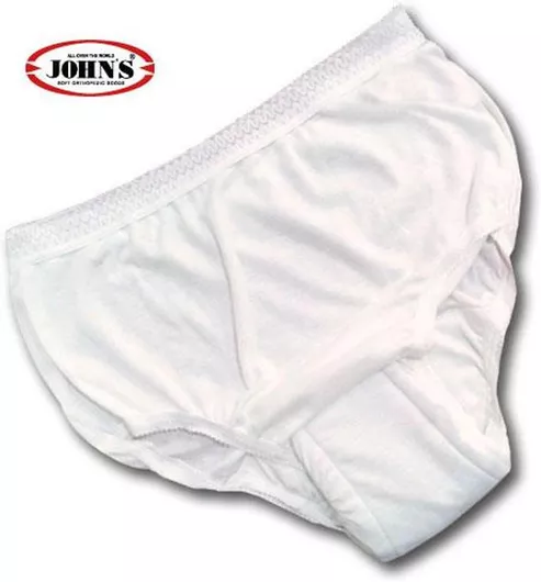 Εσώρουχο Ακράτειας John's Ορθοδυναμικη Γυναικείο Large Λευκό