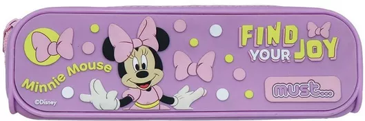 Κασετίνα Must Σιλικόνης 20x5x6cm Minnie Πολύχρωμο