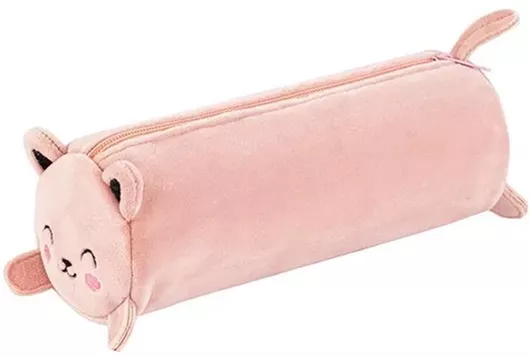 Κασετίνα Viquel Βαρελάκι Kitten Ροζ 820380-05 Πολύχρωμο