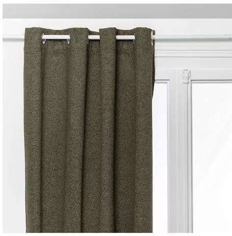 Κουρτίνα Atmosphera Soana Συσκότισης με Τρουκς 140x260cm Πράσινη