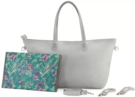 Τσάντα Αλλαξιέρα Kinderkraft Ώμου/Χειρός Nature Vibes Γκρι