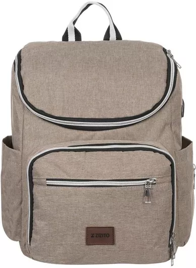 Τσάντα Αλλαξιέρα Zizito Πλάτης Μπεζ