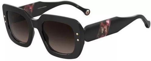 Γυαλιά Ηλίου Carolina Herrera Her 0186/S Guu Γυναικεία με Κοκκάλινο Σκελετό Μαύρο