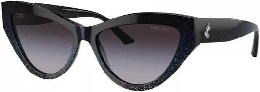 Γυαλιά Ηλίου Jimmy Choo 5004 504587 55 Γυναικεία με Κοκκάλινο Σκελετό Μαύρο