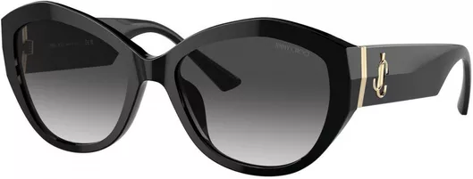 Γυαλιά Ηλίου Jimmy Choo 5013U 5000/8G Γυναικεία με Κοκκάλινο Σκελετό Μαύρο