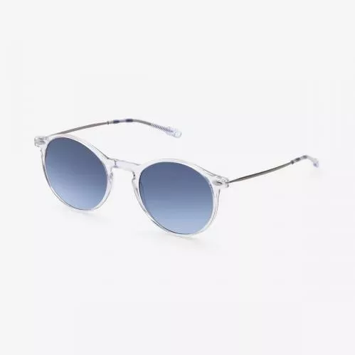 Γυαλιά Ηλίου Nooz Sun Cruz Demi Blue Polarized 49mm Unisex με Μεταλλικό Σκελετό Διάφανο
