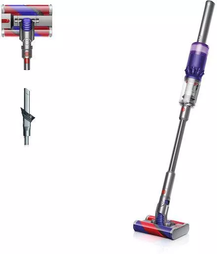 Σκούπα Stick & Χειρός Dyson Omni Glide Επαναφορτιζόμενη 18V Ασημί