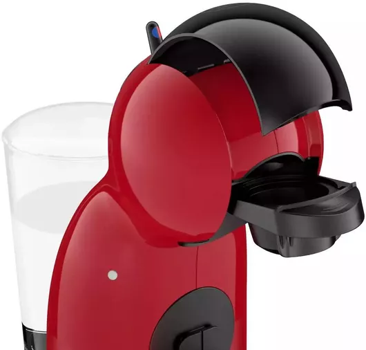 Krups Piccolo XS Καφετιέρα για Κάψουλες Dolce Gusto Πίεσης 15bar Κόκκινη