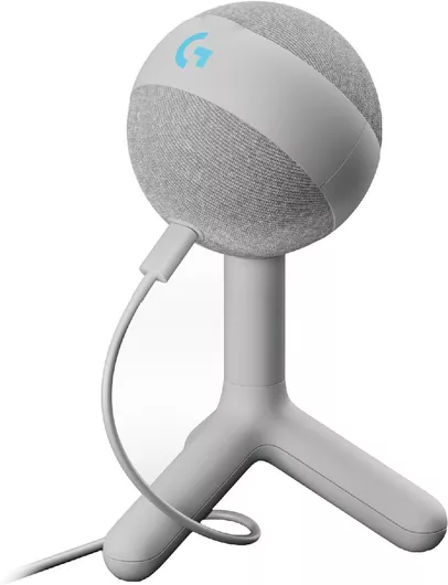 Μικρόφωνο Υπολογιστή Logitech G Yeti Orb Λευκό