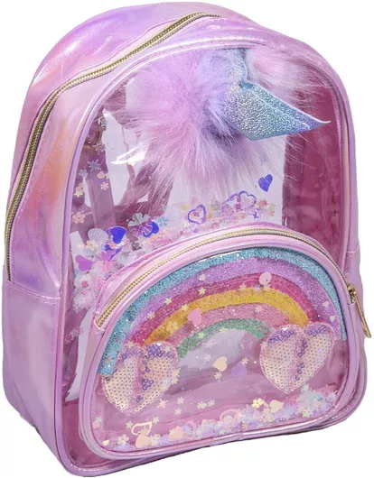 Παιδική Τσάντα Πλάτης Ουράνιο Τόξο Μονόκερος 20x10x25cm
