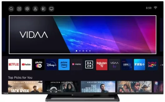 Τηλεόραση Toshiba Smart 43QV3363DG 43" 4K QLED Vidaa TV