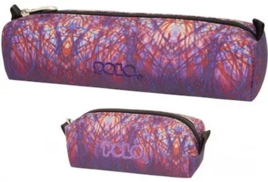 Κασετίνα Polo Wallet Craft Μοβ Κίτρινο Μπλε 937006-8257