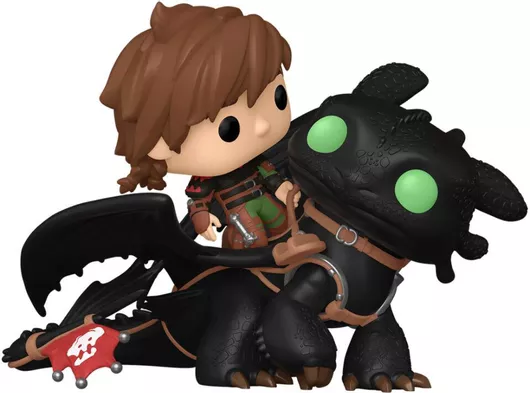 Funko Pop! Deluxe: How to Train your Dragon - Hiccup With Toothless 123