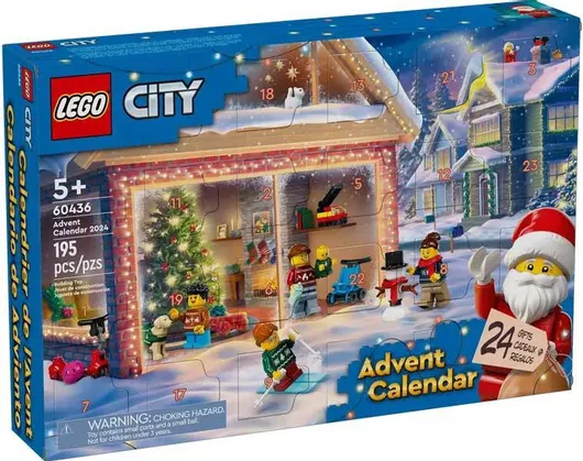 Lego City Advent Calendar 2024 για 5+ Ετών