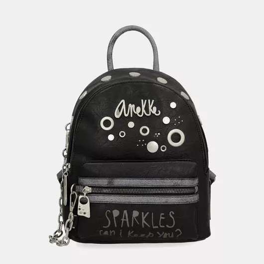 Γυναικεία Τσάντα Anekke Πλάτης Δερματίνη Backpack All Day Μαύρο