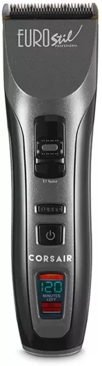 Κουρευτική Μηχανή Eurostil Corsair Επαναφορτιζόμενη Γκρι 04635