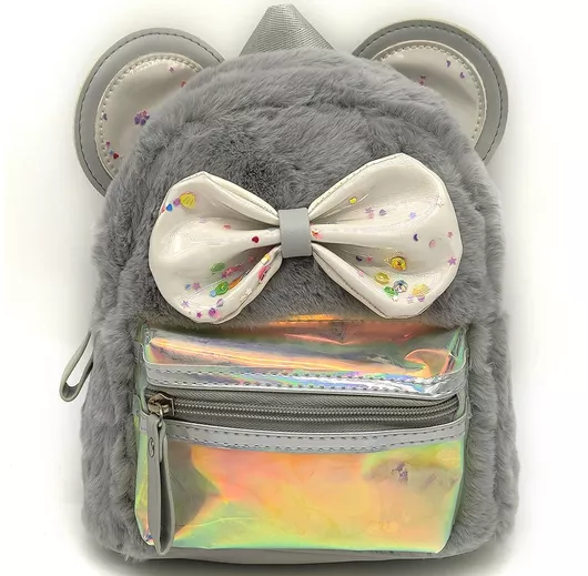 Παιδική Τσάντα Πλάτης Gift-Me 21x11x22cm Γκρι