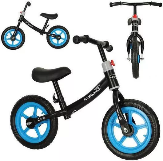 Παιδικό Ποδήλατο Ισορροπίας Cross-Country "Trike Fix Balance" Μαύρο