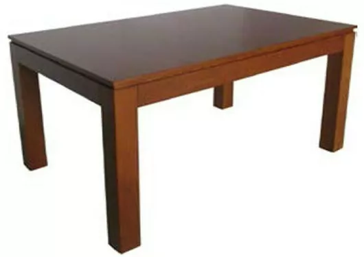 Τραπέζι Τραπεζαρίας Jasmine 1025 Επεκτεινόμενο από Μασίφ Ξύλο 120+40x80x75cm In Light Walnut