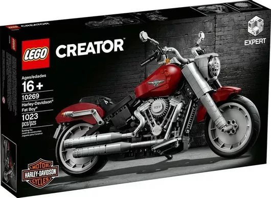 Τουβλάκι Lego Creator Expert: Harley-Davi Fat Boy για 16+ ετών