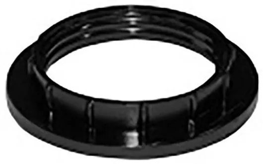 Adeleq Ροδέλα για Ντουί E27 Μαύρο σε Μαύρο Χρώμα 16-1112