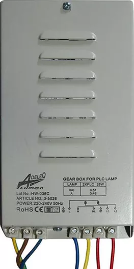 Μετασχηματιστής Adeleq 3-5026 Φωτιστικών Στοιχείων Ασημί