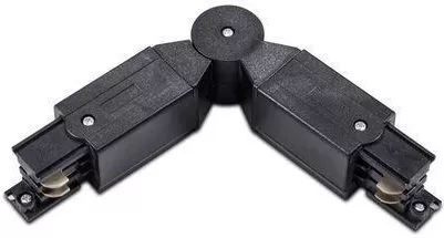 Adeleq Ράγα Στερέωσης για Φωτιστικά Μαύρη 23-161