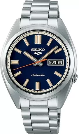 Ανδρικό Ρολόι Seiko Αυτόματο με Ασημί Μεταλλικό Μπρασελέ 