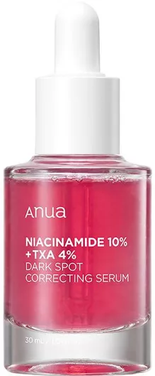 Anua Niacinamide 10%+TXA 4% Ενυδατικό Serum Προσώπου με Νιασιναμίδη & Υαλουρονικό Οξύ για Λάμψη & Πανάδες 30ml