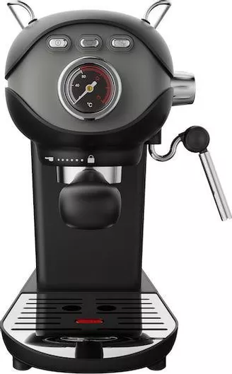 Μηχανή Espresso IQ CM-185 Αυτόματη 1050W Πίεσης 20bar για Cappuccino Μαύρο