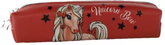 Κασετίνα Back Me Up Κόκκινο Unicorn Bow 357-14000 Πολύχρωμο