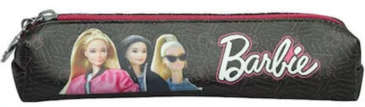 Κασετίνα Gim Μαύρο Barbie 349-79006 Πολύχρωμο
