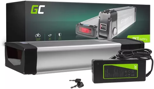 Μπαταρία Green Cell E-Bike 36V 15-20Ah Li-Ion Rear Rack με Φορτιστή