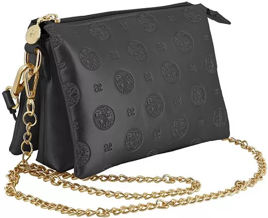 Παιδική Τσάντα Βόλτας Abel & Lula Ώμου με Αλυσίδα Μαύρο