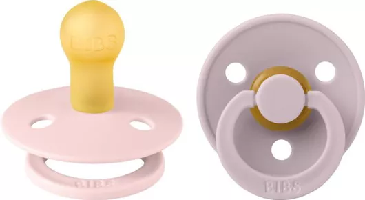 Πιπίλες Bibs από Καουτσούκ Σετ 2τμχ Λιλά