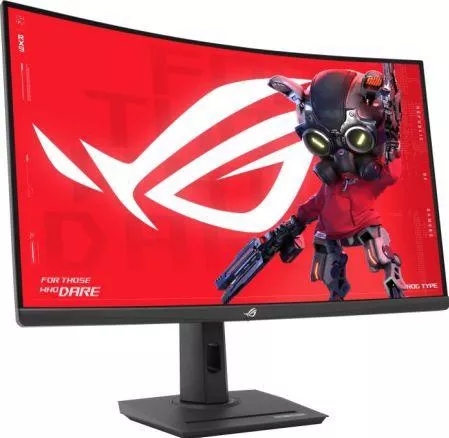 Gaming Οθόνη Υπολογιστή Asus ROG Strix XG32WCMS VA HDR Curved 31.5" QHD 2560x1440 280Hz με Χρόνο Απόκρισης 1ms GTG