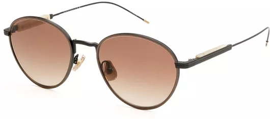 Unisex Γυαλιά Ηλίου Brunello Cucinelli 1003T Στρογγυλά με Mixed Σκελετό Καφέ