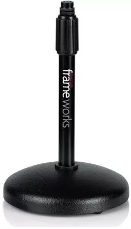 Βάση Μικρόφωνου Gator Frameworks Επιτραπέζια Μαύρο