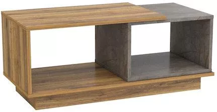 Βασικό Τραπεζάκι HomeMarkt Ορθογώνιο Μοριοσανίδα 42x100x45cm Μπεζ