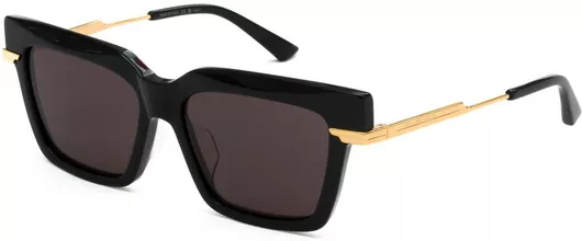 Γυναικεία Γυαλιά Ηλίου Bottega Veneta 1242S Τετράγωνα με Πάστινο Σκελετό Μαύρο