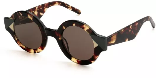 Γυναικεία Γυαλιά Ηλίου Kaleos Swiney Οβάλ με Πάστινο Σκελετό Ταρταρούγα