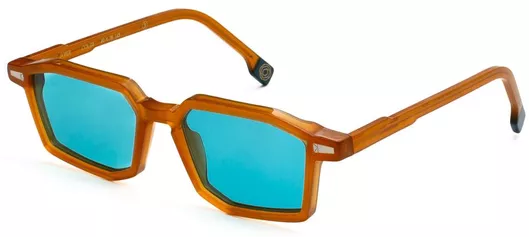 Γυναικεία Γυαλιά Ηλίου Kyme Javier Τετράγωνα με Πάστινο Σκελετό Καφέ